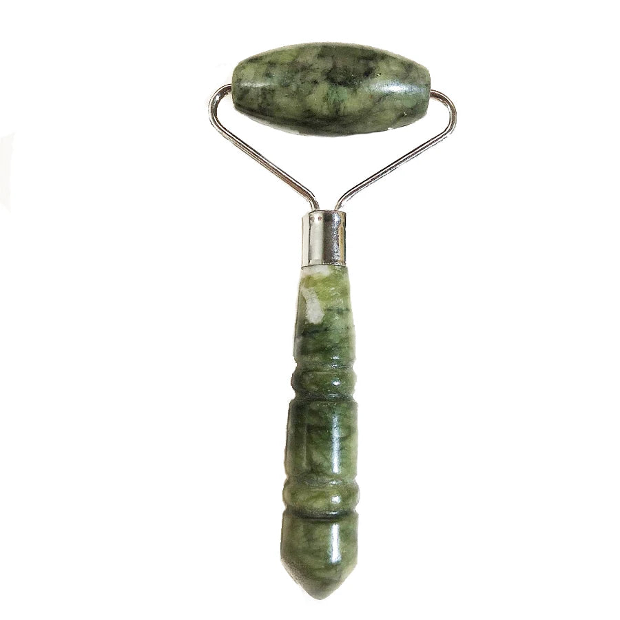 GlowUp Jade Roller + Gua Sha Set