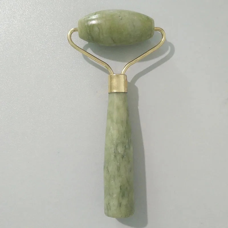 GlowUp Jade Roller + Gua Sha Set